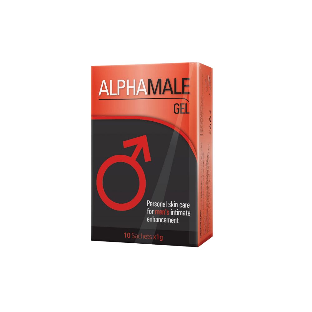 Alphamale Gel 10 sachets box