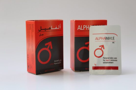 Alphamale Gel 10 Sachets Box With 1 G Sachet Alphamale Gel 10 sachets box with 1 g sachet