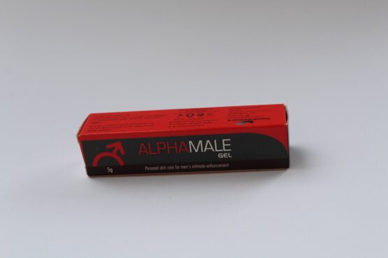 Alphamale Gel 5 G Box, Front View Alphamale Gel 5 g box, front view