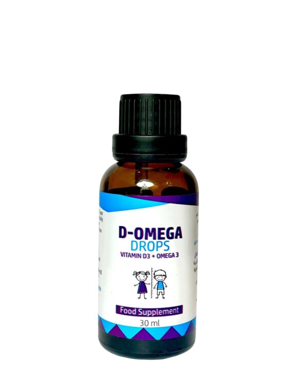 D-Omega Drops 30 Ml Bottle, Vitamin D3 And Omega-3 For Children D-Omega Drops 30 ml bottle, Vitamin D3 and Omega-3 for children
