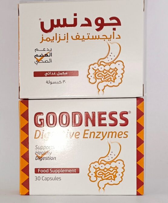 Goodness Digestive Enzymes 30 capsules box