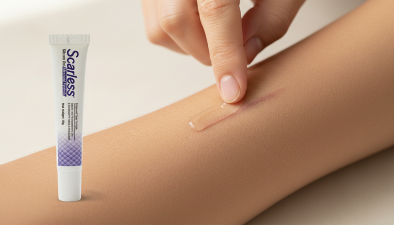 how to apply scarless gel